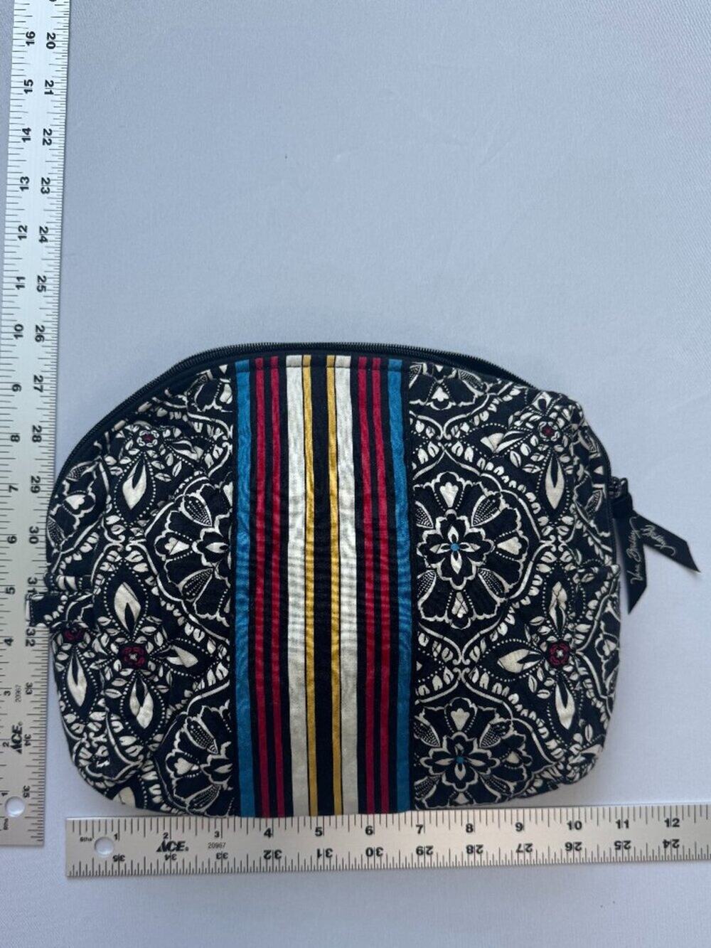 Vera Bradley Medium Cosmetic Bag Retired Barcelona Pattern